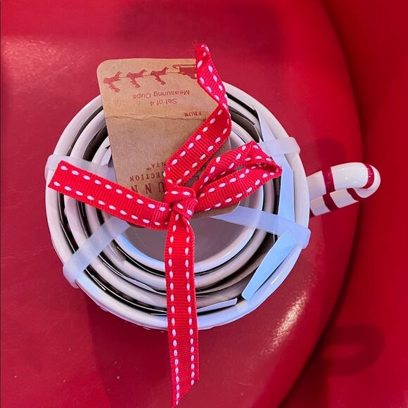 Rae Dunn Christmas Themed Measuring Cups - Picture 2 of 2